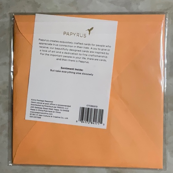 Papyrus Get Well Card - Picture 3 of 5